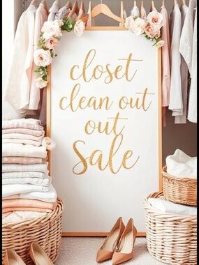 Closet Closing this month! Make an offer if you’re interested 🌺